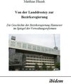 Buchcover Von der Landdrostey zur Bezirksregierung