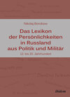 Buchcover Das Lexikon der Persönlichkeiten in Russland aus Politik und Militär