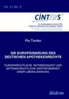 Buchcover Die Europäisierung des deutschen Apothekenrechts