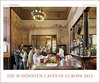 Buchcover Die schönsten Cafés in Europa 2022