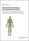 Buchcover Psychosoziale Belastung von Patienten mit idiopathischer Skoliose