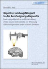 Buchcover Kognitive Leistungsfähigkeit in der Berufseignungsdiagnostik