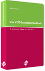 Buchcover Das VOB-Baustellenhandbuch