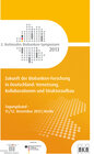 Buchcover Zukunft der Biobanken-Forschung in Deutschland: Vernetzung, Kollaborationen und Strukturaufbau