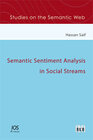 Buchcover Semantic Sentiment Analysis in Social Streams