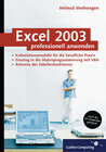 Buchcover Excel 2003 professionell anwenden