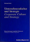 Buchcover Unternehmenskultur und Strategie /Corporate Culture and Strategy