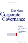 Buchcover Die neue Corporate Governance