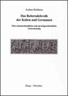 Buchcover Das Reiteradelsvolk der Kelten und Germanen