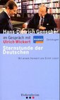 Buchcover Sternstunde der Deutschen