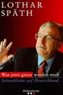 Buchcover Was jetzt getan werden muss