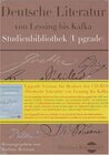 Buchcover Deutsche Literatur von Lessing bis Kafka