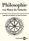 Buchcover Philosophie von Platon bis Nietzsche