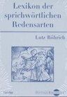 Buchcover Lexikon der sprichwörtlichen Redensarten