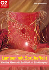 Buchcover Lampen mit Sprüheffekt