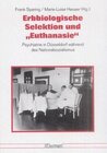 Buchcover Erbbiologische Selektion und "Euthanasie"