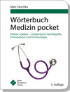 Buchcover Wörterbuch Medizin pocket : Kleines Lexikon - medizinische Fachbegriffe , Fremdwörter und Terminologie
