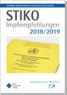Buchcover STIKO Impfempfehlungen 2018/2019