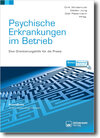 Buchcover Psychische Erkrankungen im Betrieb