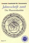 Buchcover Jahresschriften der Deutschen Gesellschaft für Chronometrie / Die Planetenlaufuhr. Ein Meisterwerk der Astronomie und Technik der Renaissance, geschaffen von Eberhard Baldewein 156