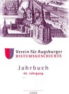 Buchcover Jahrbuch des Vereins für Augsburger Bistumsgeschichte