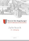 Buchcover Jahrbuch des Vereins für Augsburger Bistumsgeschichte, 47. Jahrgang, 2013