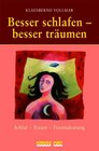 Buchcover Besser schlafen - besser träumen