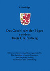 Buchcover Das Geschlecht der Büges aus dem Kreis Greifenberg