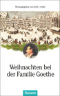 Buchcover Weihnachten bei der Familie Goethe