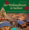 Buchcover Zur Weihnachtszeit in Sachsen