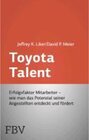 Buchcover Toyota Talent. David P. Meier, Jeffrey K. Liker