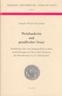 Buchcover Weinbaukrise und preussischer Staat