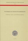 Buchcover Produktions-, Rechts- und Distributionsstrukturen in der römischen Keramikindustrie