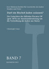 Buchcover Darf ein Bischof Juden zulassen?