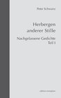 Buchcover Herbergen anderer Stille