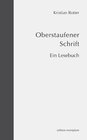Buchcover Oberstaufener Schrift