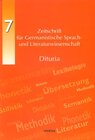 Buchcover Dituria / Dituria