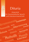 Buchcover Dituria / Dituria