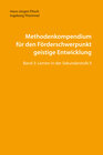 Buchcover Methodenkompendium für den Förderschwerpunkt geistige Entwicklung