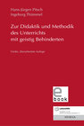 Buchcover Zur Didaktik und Methodik des Unterrichts mit geistig Behinderten