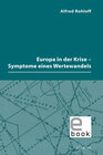 Buchcover Europa in der Krise - Symptome eines Wertewandels