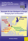 Buchcover Konzepte für den Schulsport in Europa