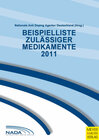 Buchcover Beispielliste zulässiger Medikamente 2011
