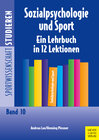 Buchcover Sozialpsychologie und Sport