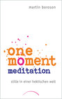 Buchcover One Moment Meditation