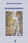 Buchcover Kalenderblätter