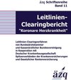 Buchcover Leitlinien-Clearingbericht "Koronare Herzkrankheit"