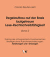Buchcover Regelaufbau auf der Basis lautgetreuer Lese-Rechtschreibfähigkeit Band 2