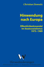Buchcover Hinwendung nach Europa