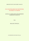 Buchcover Das erzählerische Frühwerk Mahmud Taymurs